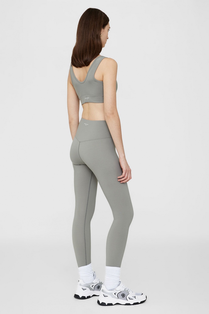 Leggings Anine Bing Blake Grise Femme | SWA-4278805